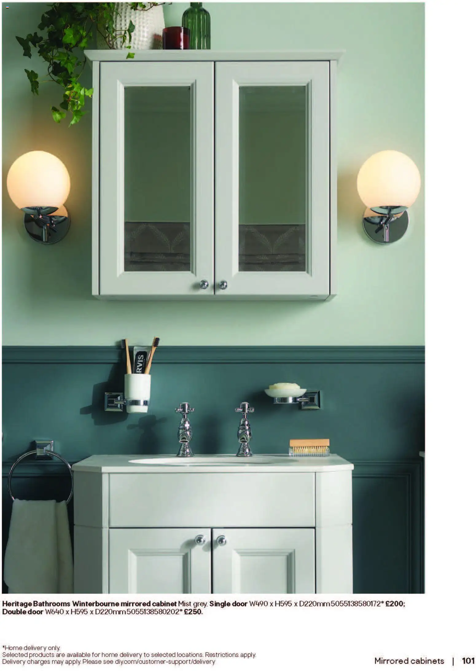 {H1} | Page: 101 | Products: Door, Cabinet