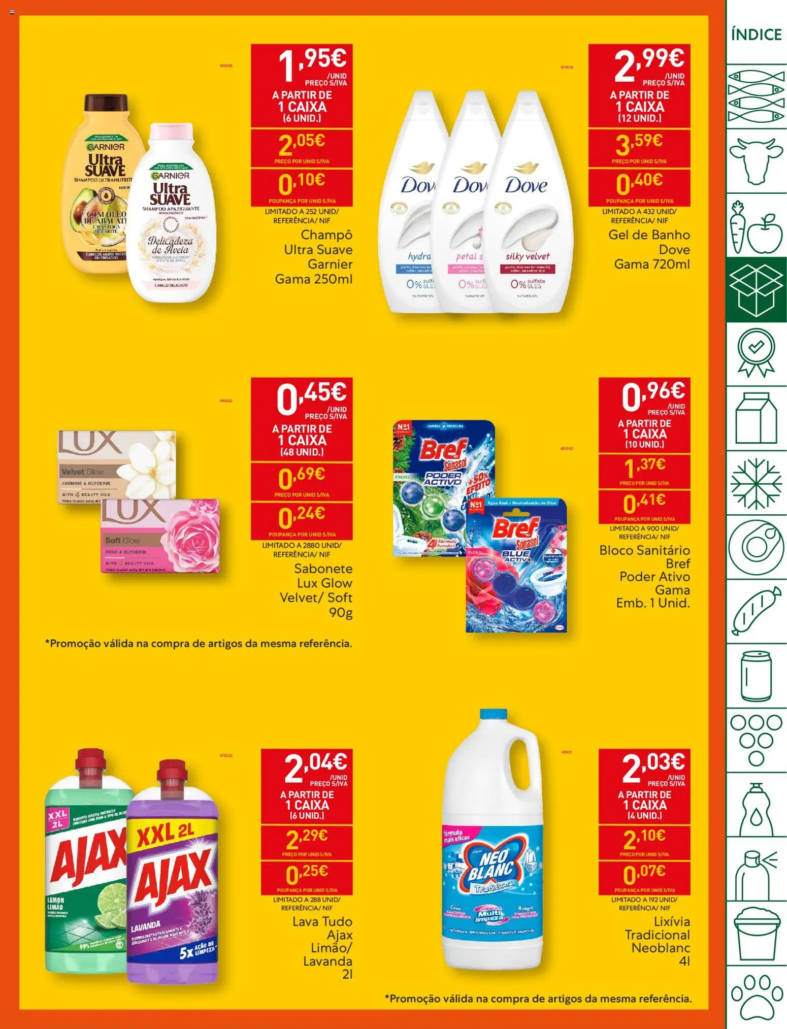 Recheio folheto │ válido de 13.01.2026 | Página: 9 | Produtos: Agua, Aveia, Caixa, Banho