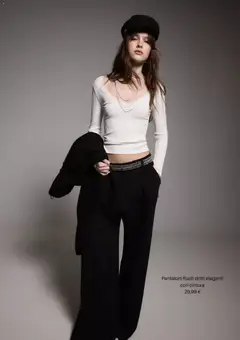 Anteprima del volantino Volantino Stradivarius	 valido a partire dal 31.12.2025 | Pagina: 6 | Prodotti: Pantaloni, Cintura