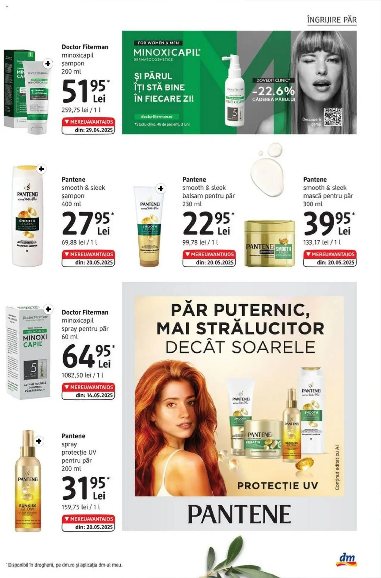 Catalog DM drogeriemarkt – valabil de la 31.07.2025 | Pagină: 17 | Produse: Șampon, Balsam