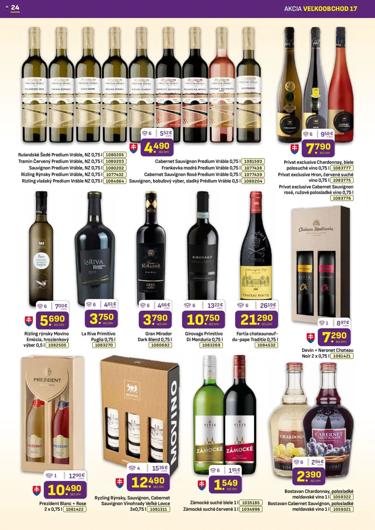 Libex leták │ platný od 25.08.2025 | Strana: 24 | Produkty: Víno