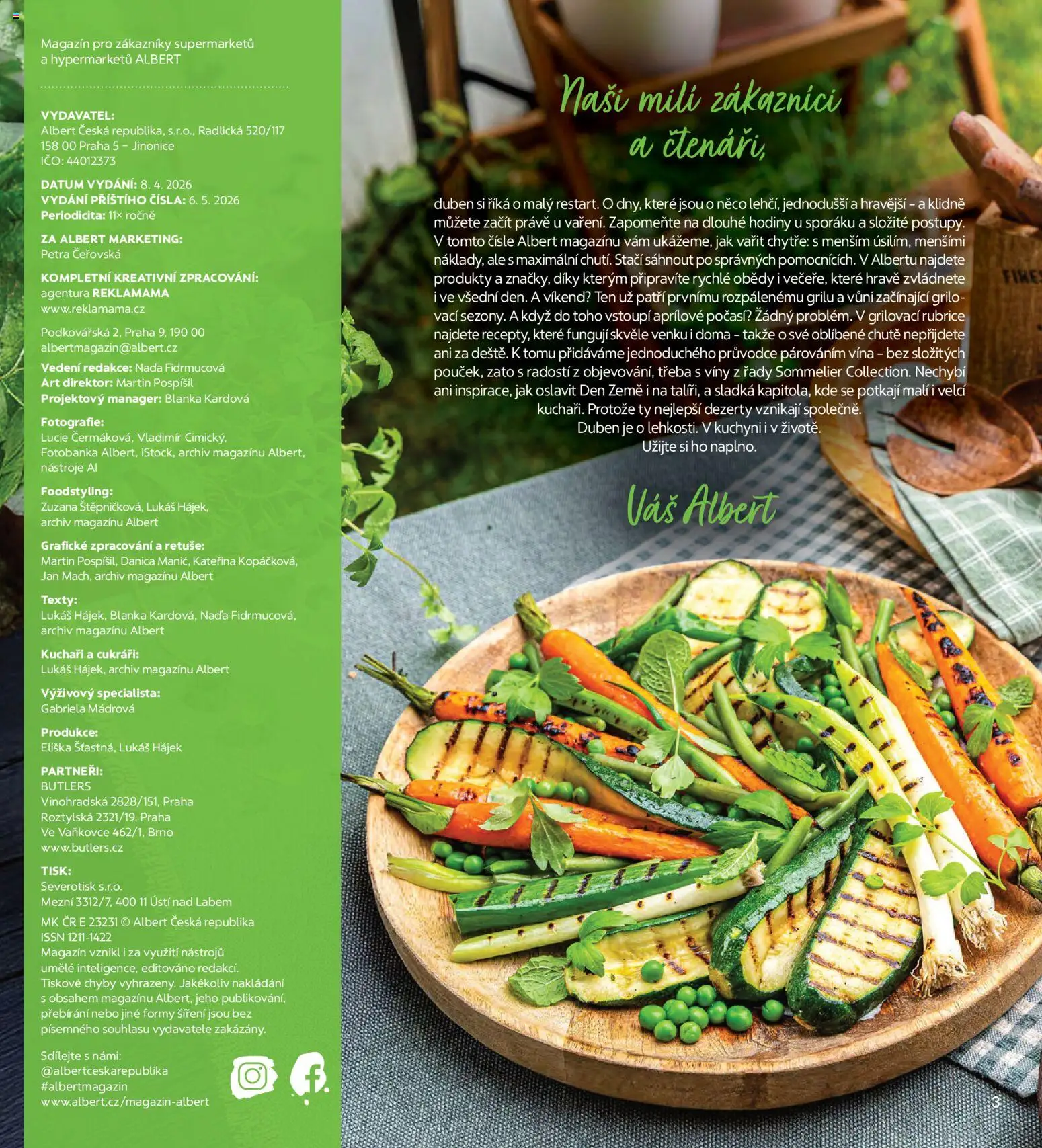 Albert magazín od 01.04.2026 | Strana: 3 | Produkty: Hodiny, Dezerty