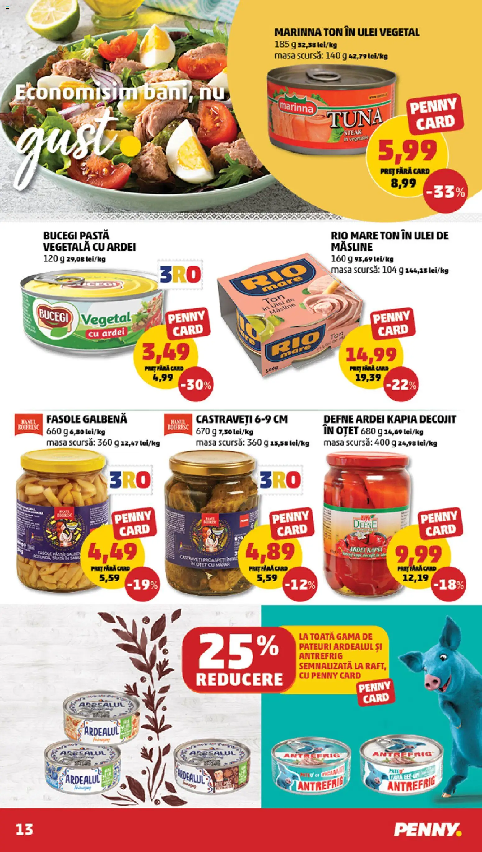 Noul catalog PENNY – valabil de la 10.12.2025 | Pagină: 13 | Produse: Mărar, Masă, Pate, Castraveți