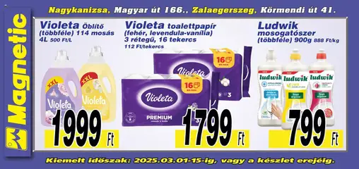 Magnetic Óriásplakátok - amely érvényes a következő dátumtól: 01.03.2026 | Oldal: 2