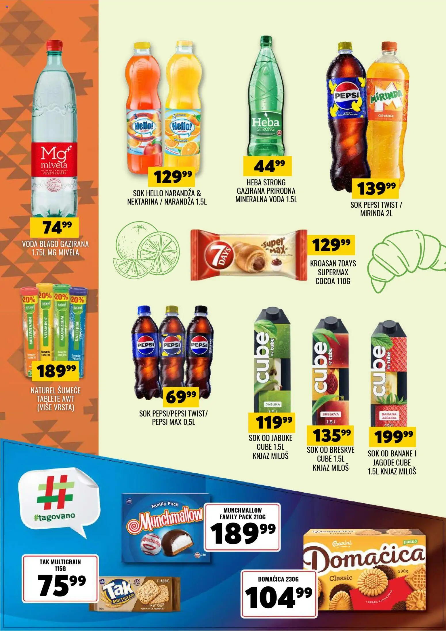 Tekijanka katalog - važi od 22.10.2025 | Strana: 10 | Proizvode: Jagode, Munchmallow, Jagoda, 7days