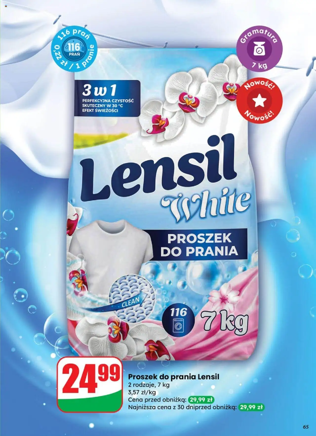 Dino Gazetka od 08.10.2025 | Strona: 65 | Produkty: Proszek do prania, Detergent