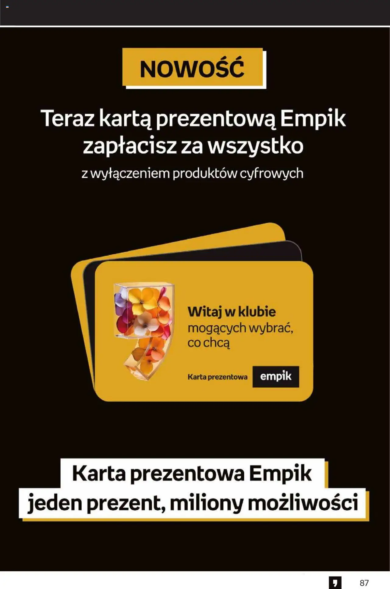 Empik promocje od 15.10.2025 | Strona: 87 | Produkty: Karta