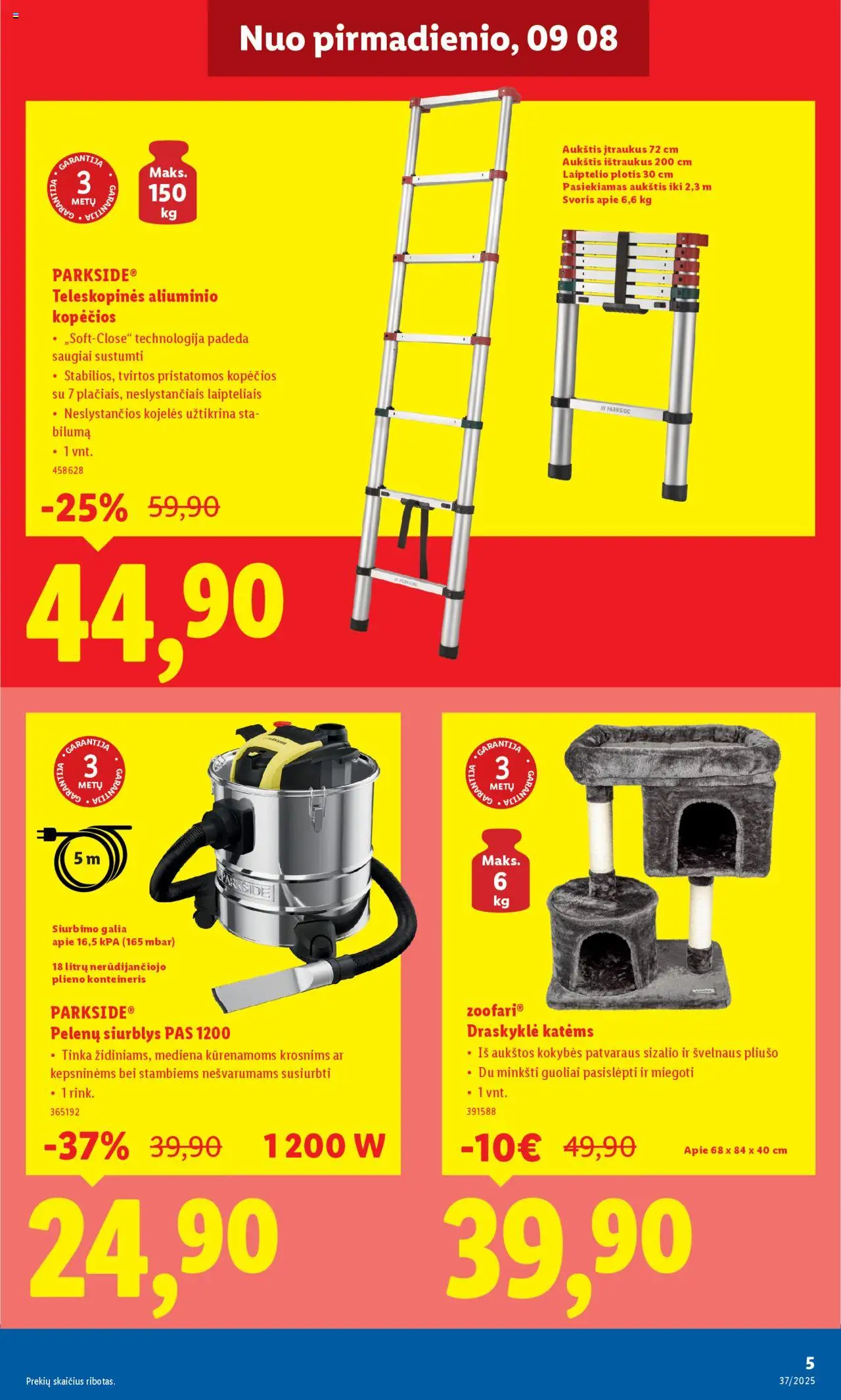 LIDL akcijos nuo 08.09.2025 | Puslapis: 5