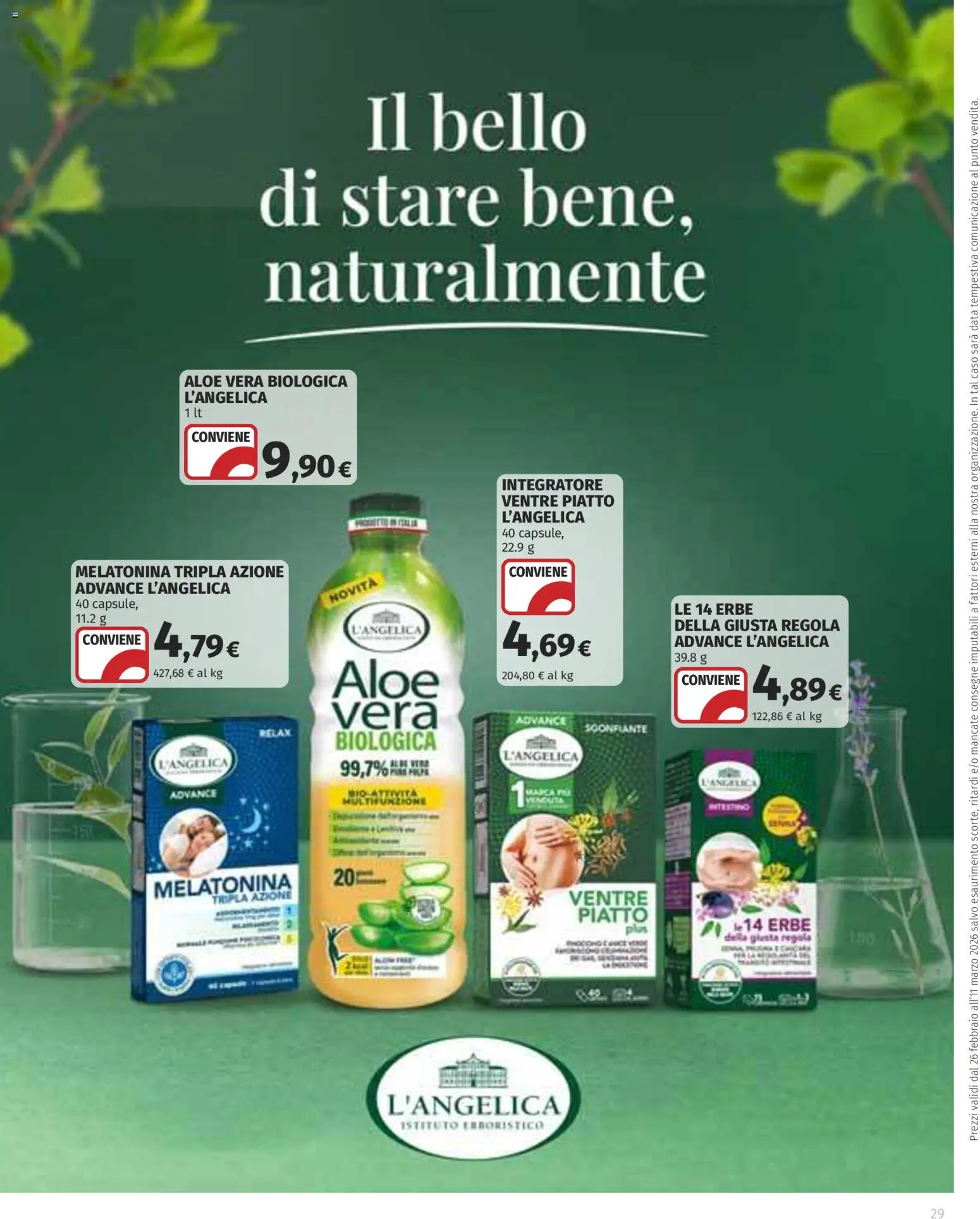 Volantino Ipercoop del 26.02.2026 | Pagina: 29 | Prodotti: Piatto, Aloe vera