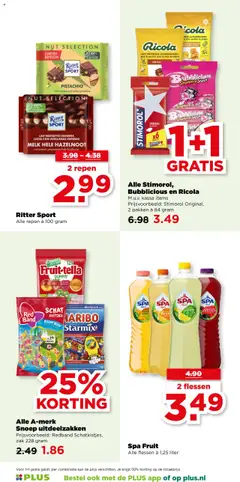 Alle A-merk Snoep uitdeelzakken, Prijsvoorbeeld: Redband Schatkistjes, zak 228 gram - Voorbeeld van een folder van Plus, geldig van 22.10.2025 | Pagina: 28