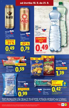 Nové Lidl akcie – leták je platný od 16.09.2025 | Strana: 83