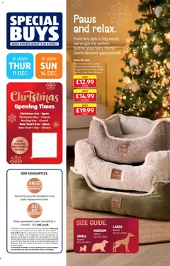 Preview of Aldi - Weekly offers UK Specialbuys valid from 11.12.2025 | Page: 6 | Products: Bancs de Musculation, Bed