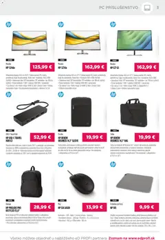 ED Profi leták platný od 01.12.2025 | Strana: 3 | Produkty: Monitor, Organizér, Laser, Myš