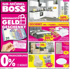 SB Möbel Boss Prospekt 	 ab 15.11.2025 gültig