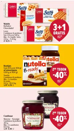 Wafels (behalve Chocolade), Lotus Combineer & profiteer Van 224 g tot 540 g Bijv.: 4 x vanille, Suzy, 224 g - Voorbeeld van een folder van Delhaize, geldig van 09.10.2025 | Pagina: 28