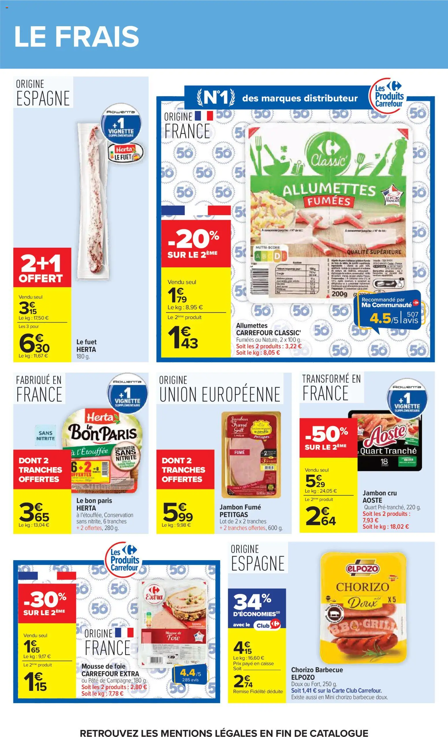 {H1} | Page: 35 | Produits: Jambon Cru, Barbecue, Grill, Mousse