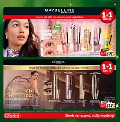 NEW SKY HIGH MASCARA, EINDELOOS LENGTE + VOLUME NU IN ROSE GOLD - Voorbeeld van een folder van Kruidvat, geldig van 15.12.2025 | Pagina: 15 | Producten: Kan, Mascara