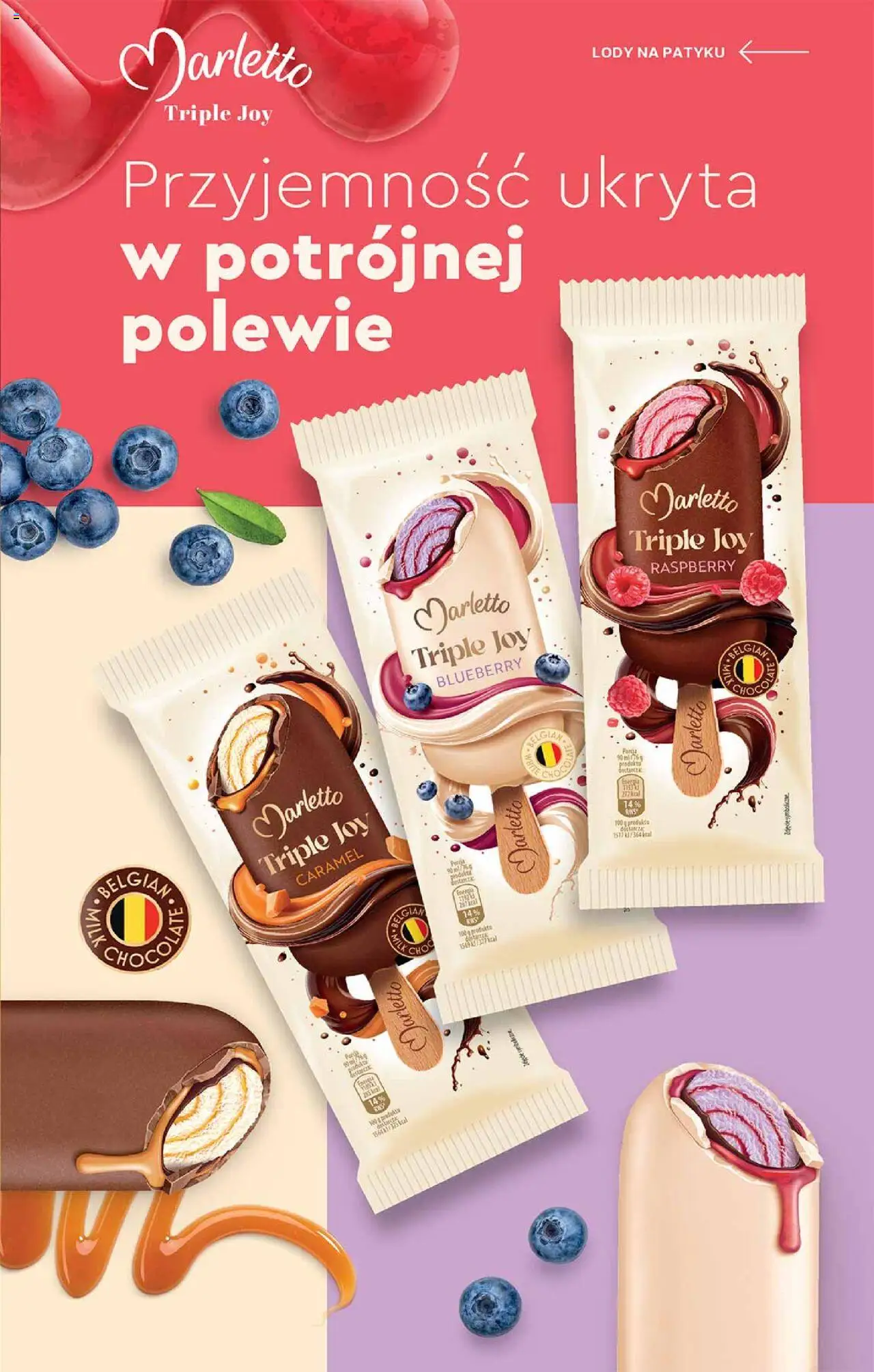 Biedronka gazetka - Marlettolodowa budka biedronki od 14.06.2025 | Strona: 13 | Produkty: Lody na patyku, Lody