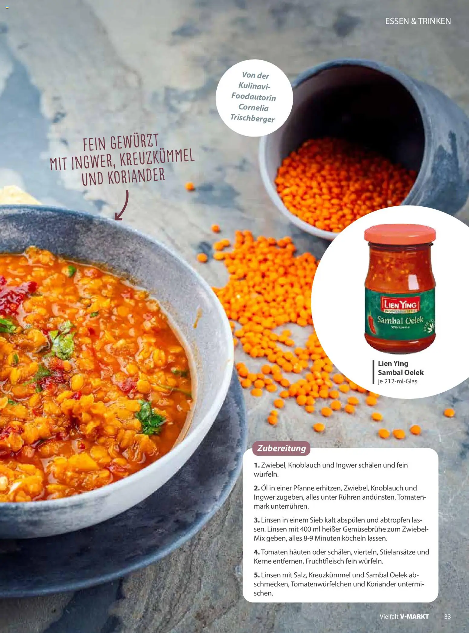 V-Markt - Vielfalt Januar / Februar – gültig ab 02.01.2026 | Seite: 33 | Produkte: Öl, Tomaten, Knoblauch