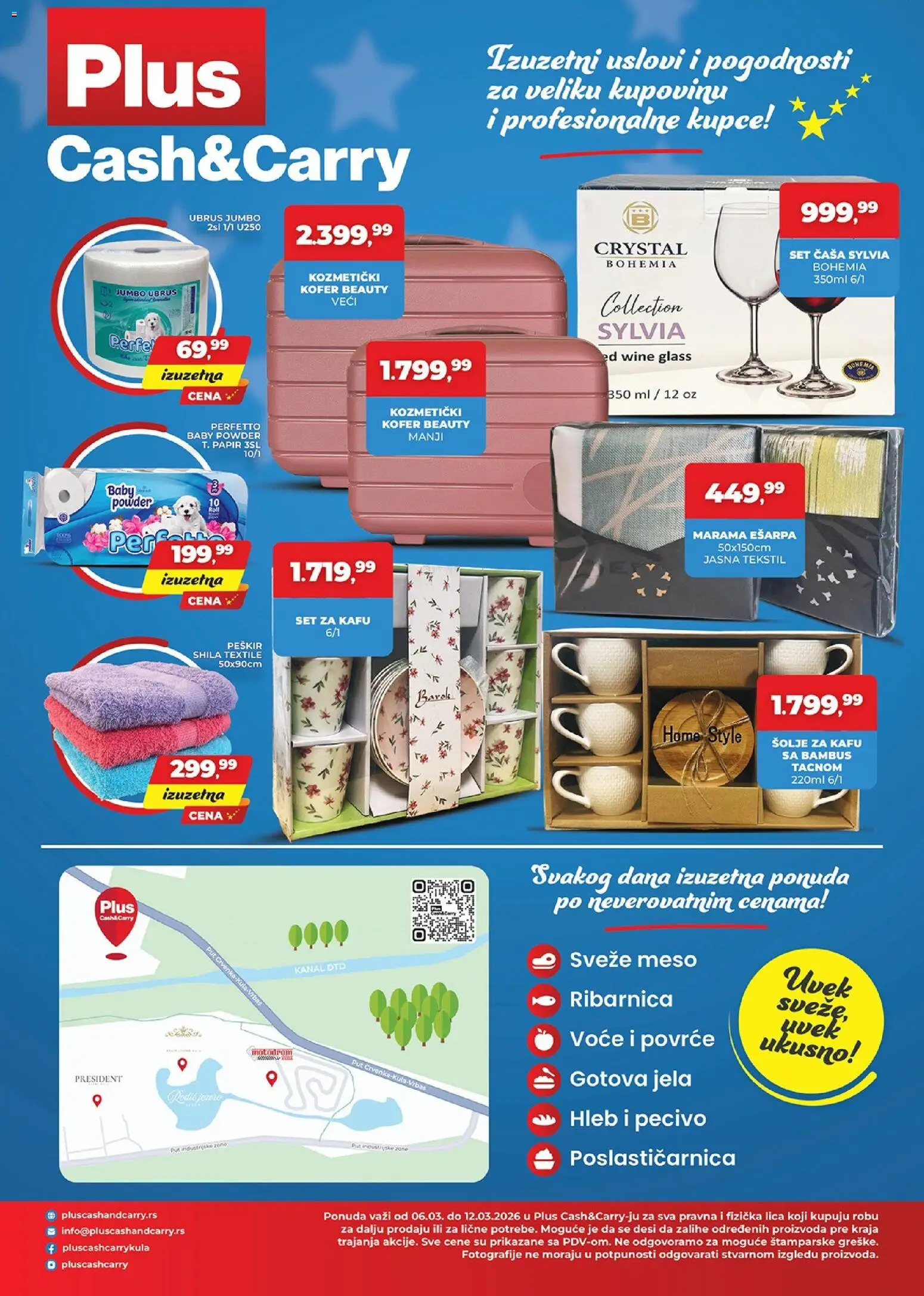 Plus Cash & Carry katalog - važi od 06.03.2026 | Strana: 4 | Proizvode: Kofer, Marama, Ubrus, Peškir