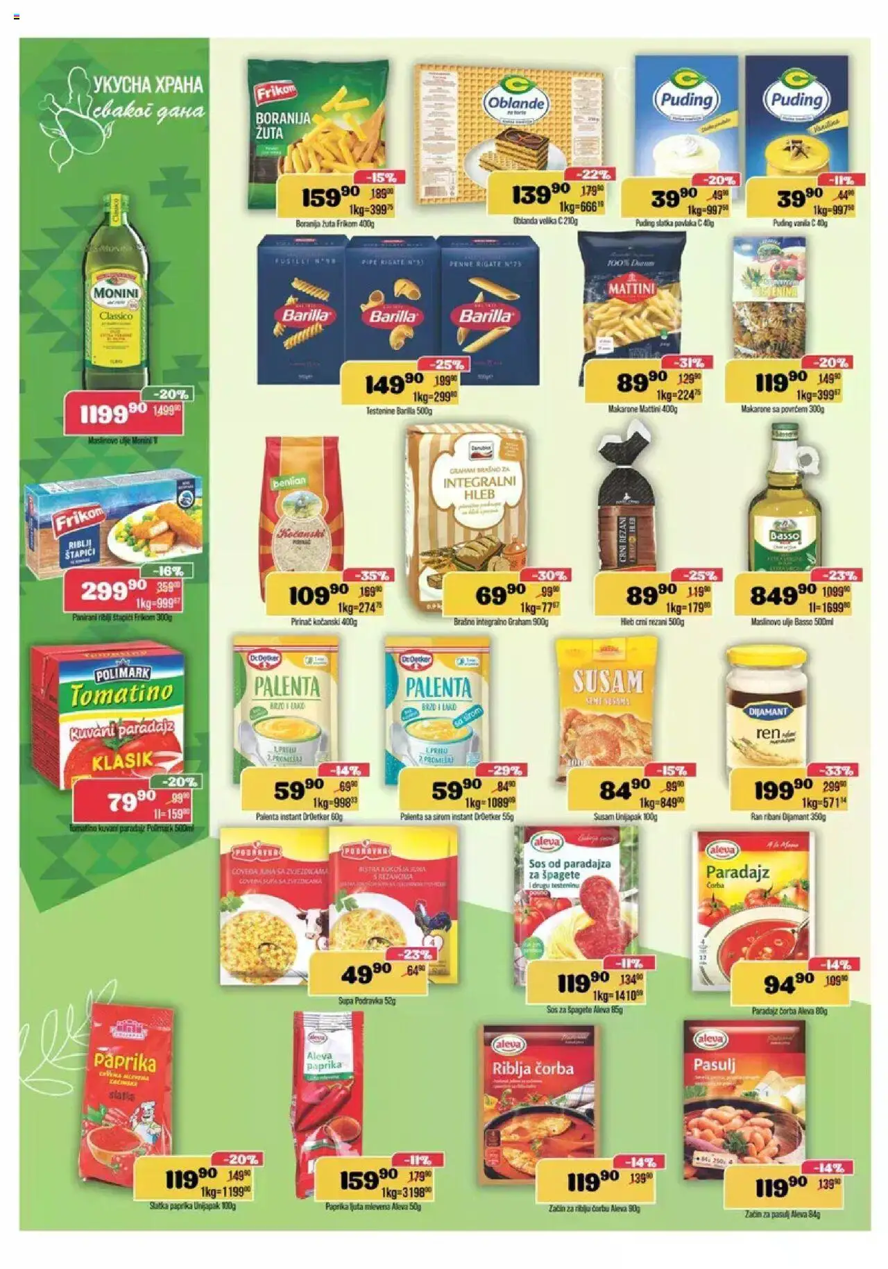 Europrom katalog - važi od 13.08.2025 | Strana: 6 | Proizvode: Podravka, Sos, Ulje, Paradajz