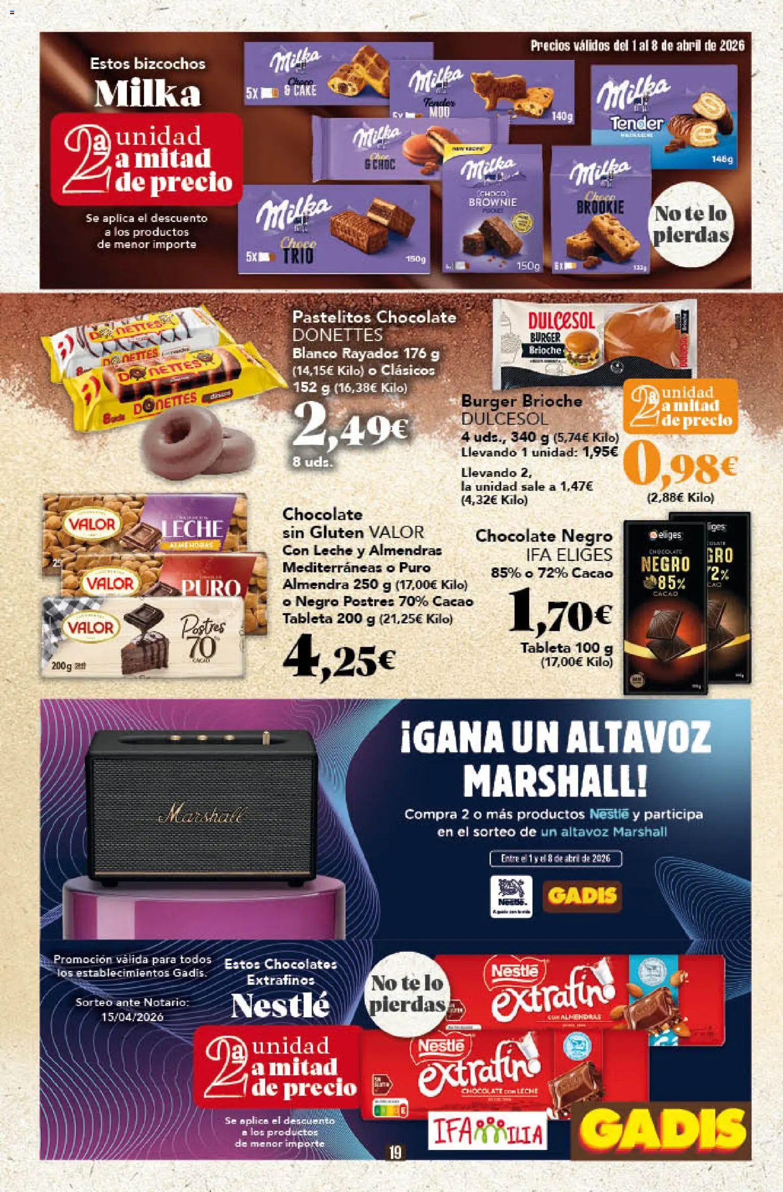 Gadis folleto │ válido desde el 01.04.2026 | Página: 19