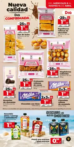 Vista previa Croissants rellenos de cacao, 315 g válido desde el 08.04.2026 | Página: 9