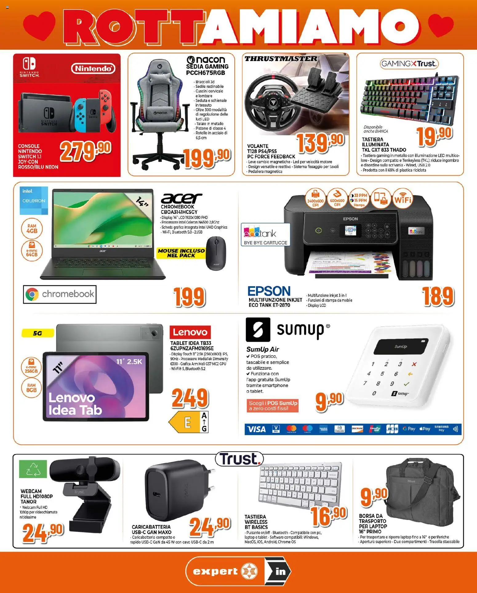 Volantino Ipercoop del 29.01.2026 | Pagina: 6 | Prodotti: Smartphone, USB, Scrivania, Samsung