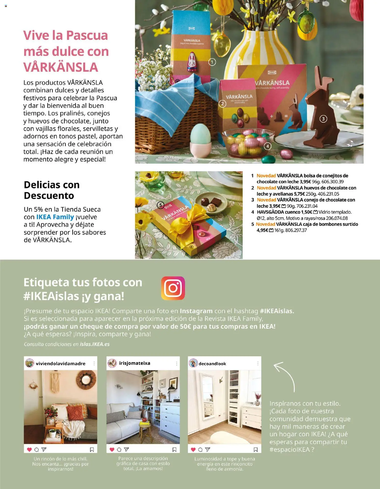 Catálogo IKEA Family Mallorca │ válido desde el 01.01.2026 | Página: 31 | Productos: Huevos, Chocolate, Bolsa, Caja