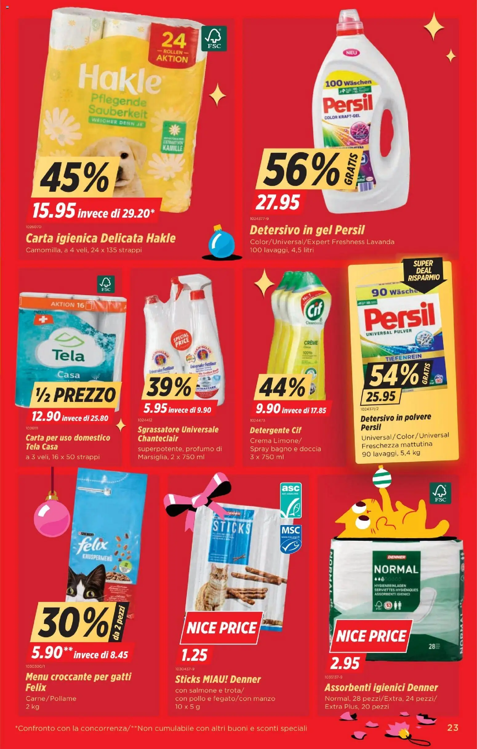 Denner Aktionen IT – gültig ab 23.12.2025 | Seite: 23 | Produkte: Pulver, Creme