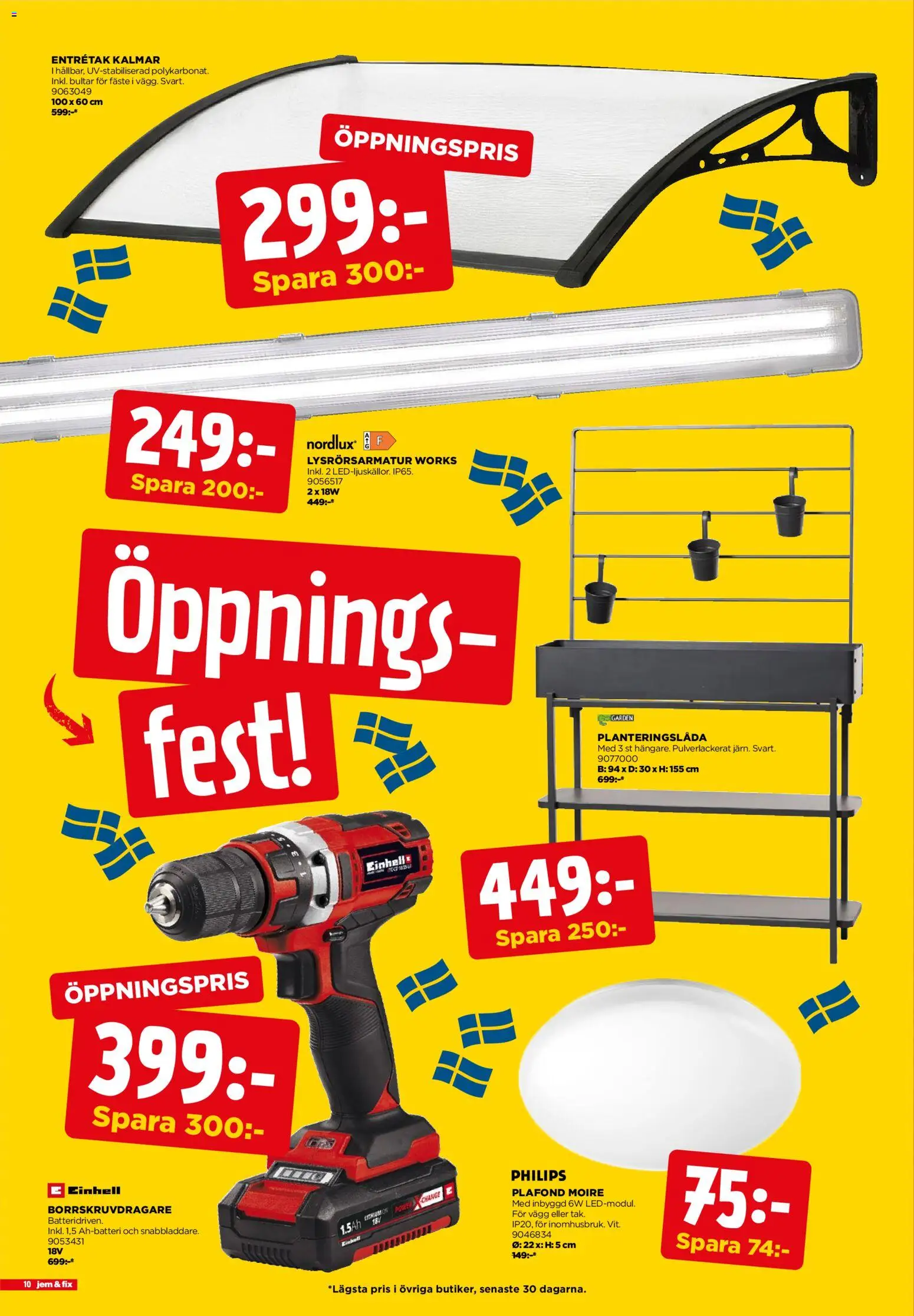 Jem & Fix reklamblad aktuell från 22.04.2026 | Sida: 10