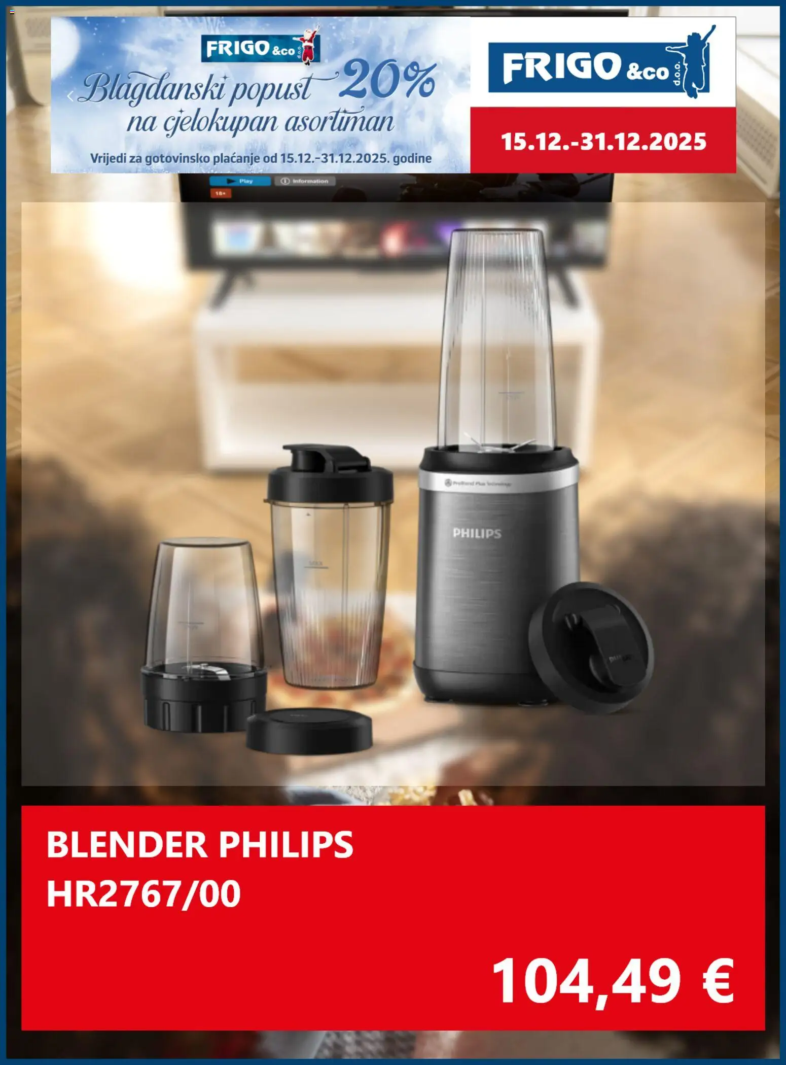 FRIGO & Co. katalog | vrijedi od 16.12.2025 | Stranica: 5 | Proizvodi: Blender