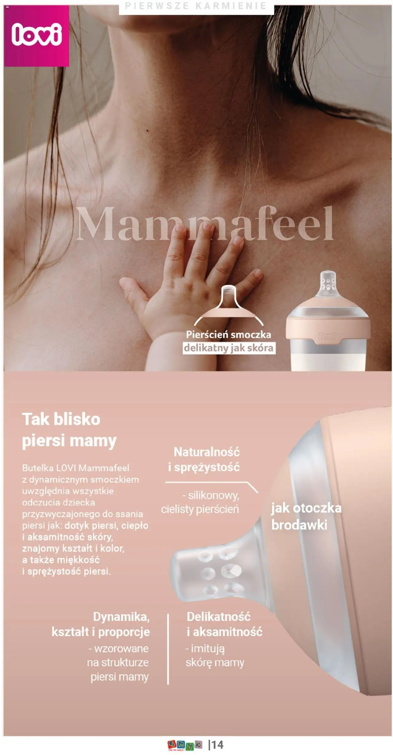 Smyk Gazetka - Welcome Little One od 24.04.2025 | Strona: 14 | Produkty: Piersi