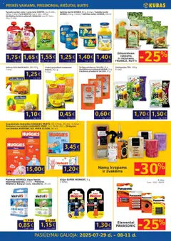 Kubas - Leidinys│galioja nuo 29.07.2025 | Puslapis: 8 | Prekių: Košė, Kiaulienos, Prieskoniai, Saulėgrąžos