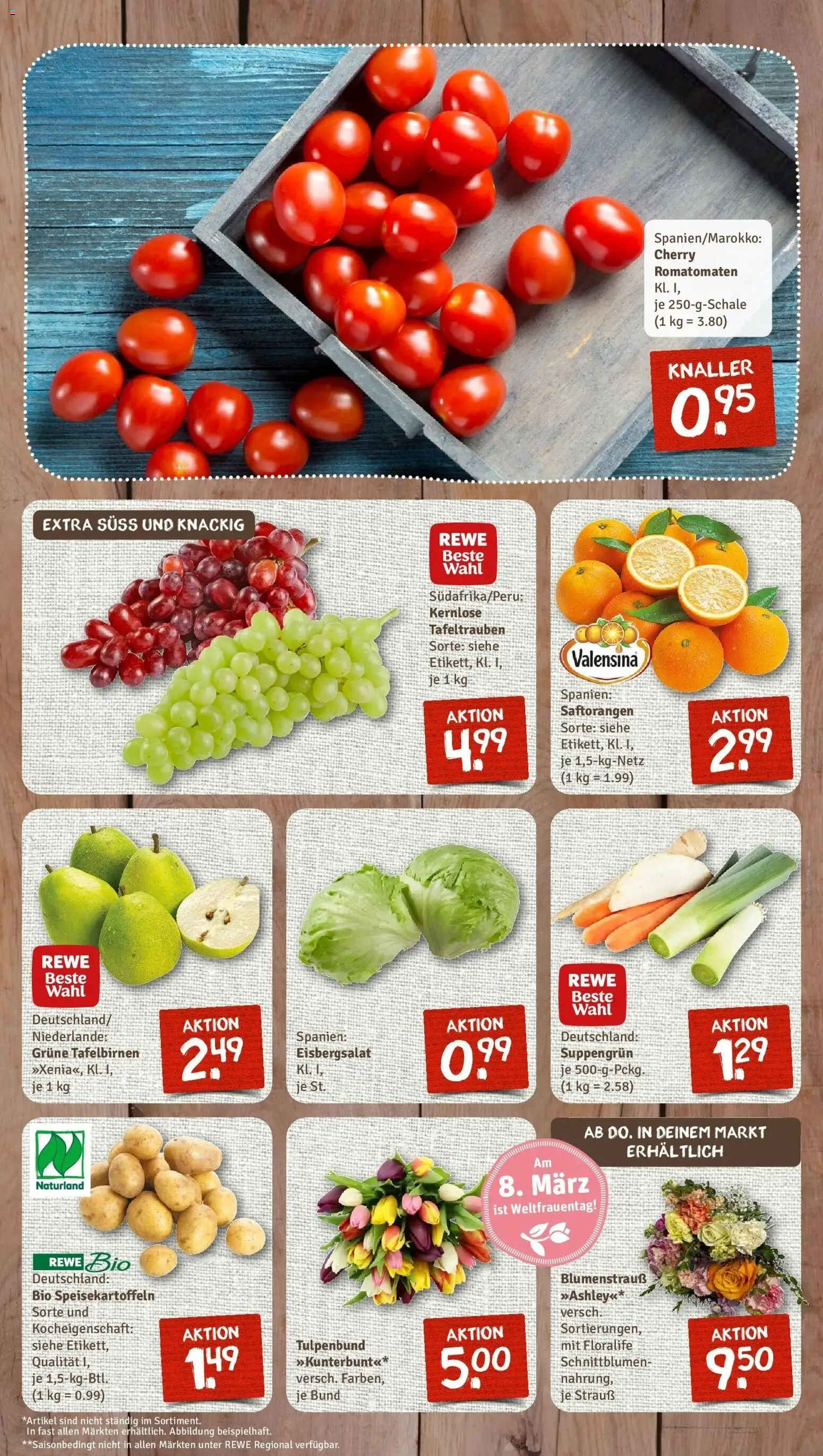 Rewe Prospekt München	 – gültig ab 02.03.2026 | Seite: 3 | Produkte: Eisbergsalat, Valensina