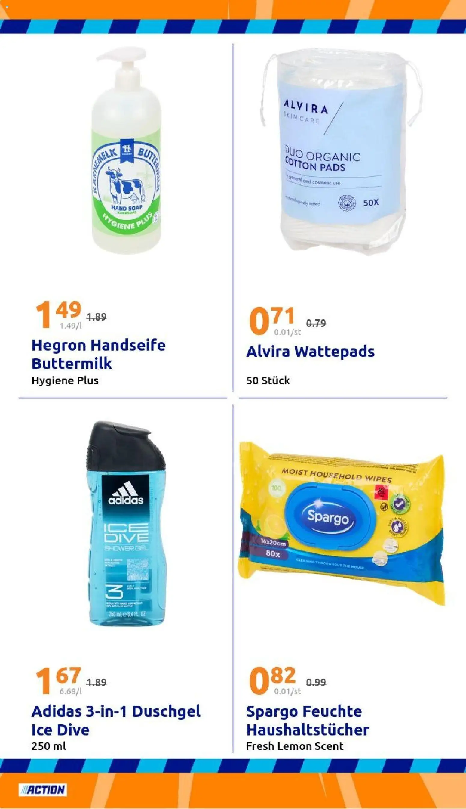 Action Flugblatt gültig ab 07.01.2026 | Seite: 18 | Produkte: Butter, Duschgel