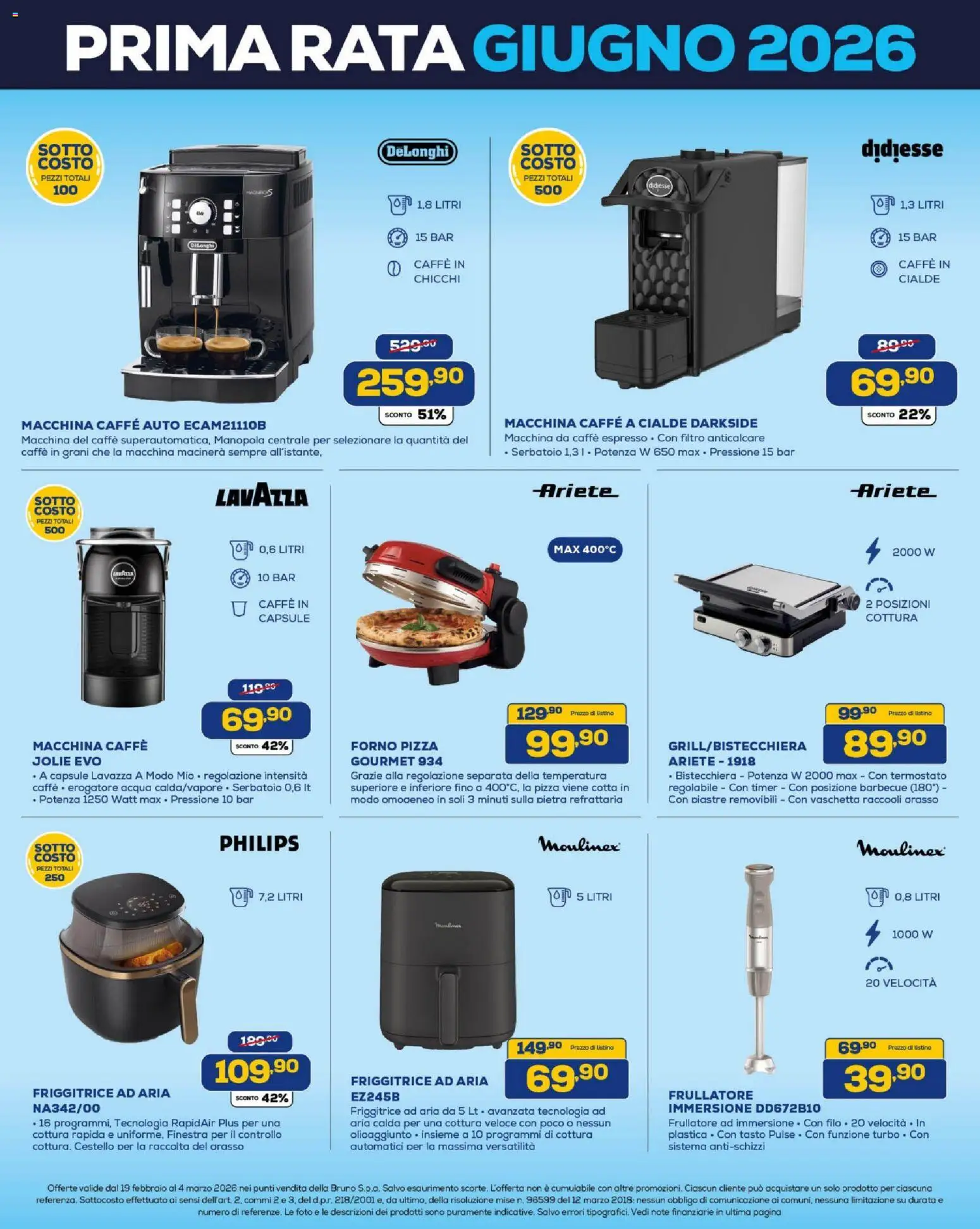 Volantino BRUNO del 19.02.2026 | Pagina: 28 | Prodotti: Caffè, Anticalcare, Caffè in grani, Lavazza