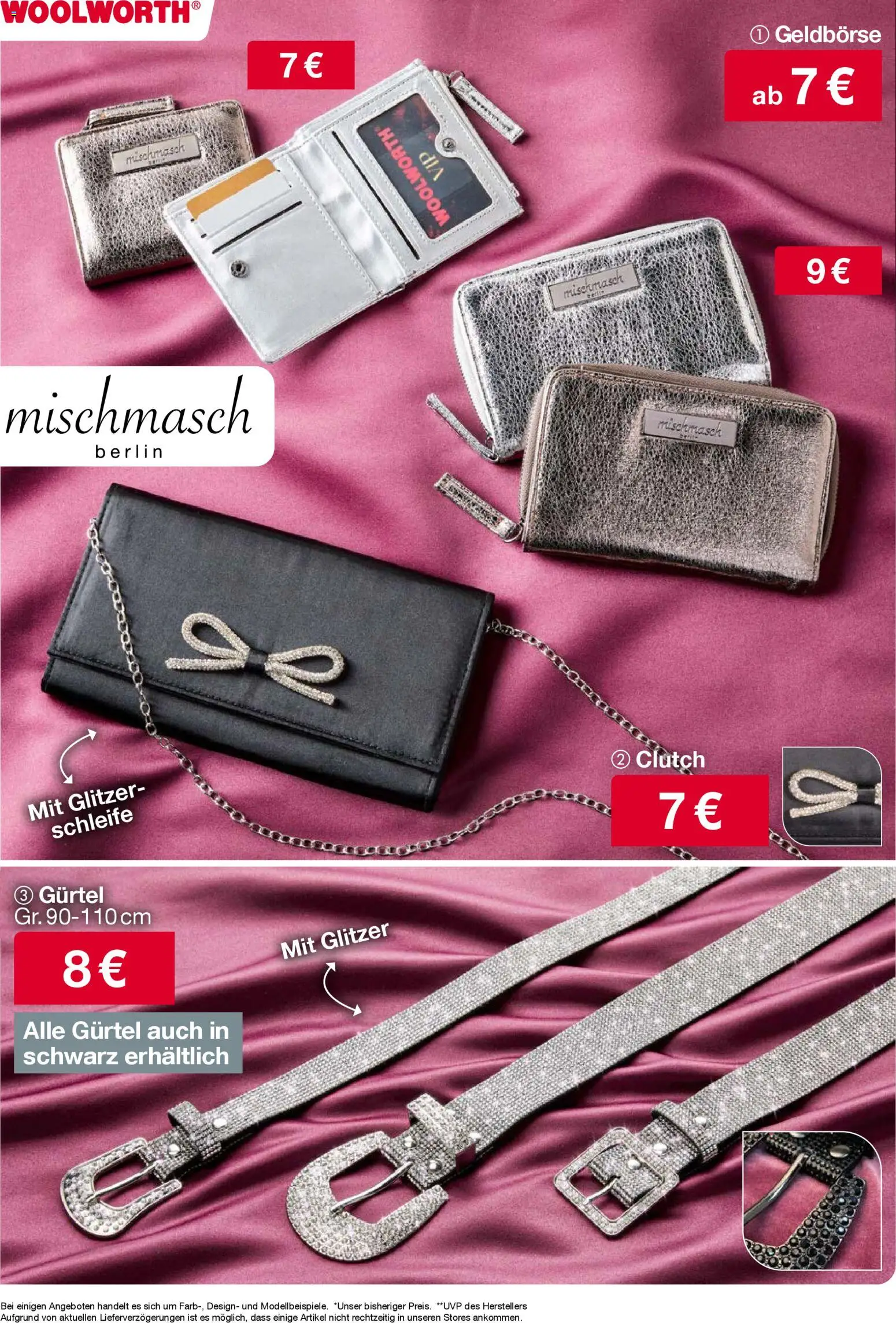 Woolworth Flugblatt gültig ab 05.12.2025 | Seite: 7 | Produkte: Gürtel