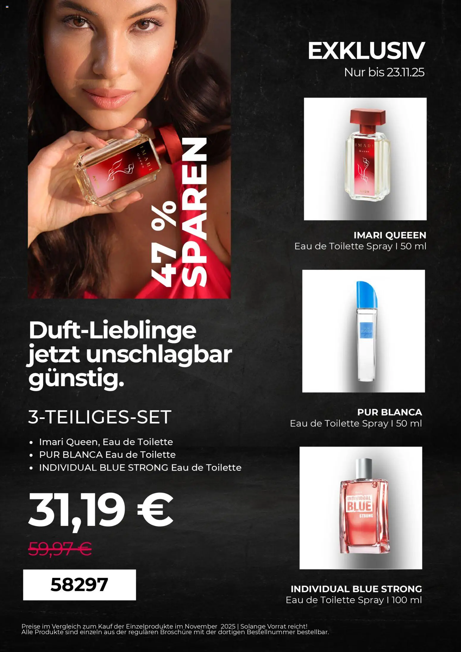 Avon - Black Friday – gültig ab 21.11.2025 | Seite: 3 | Produkte: Toilette, Eau de Toilette