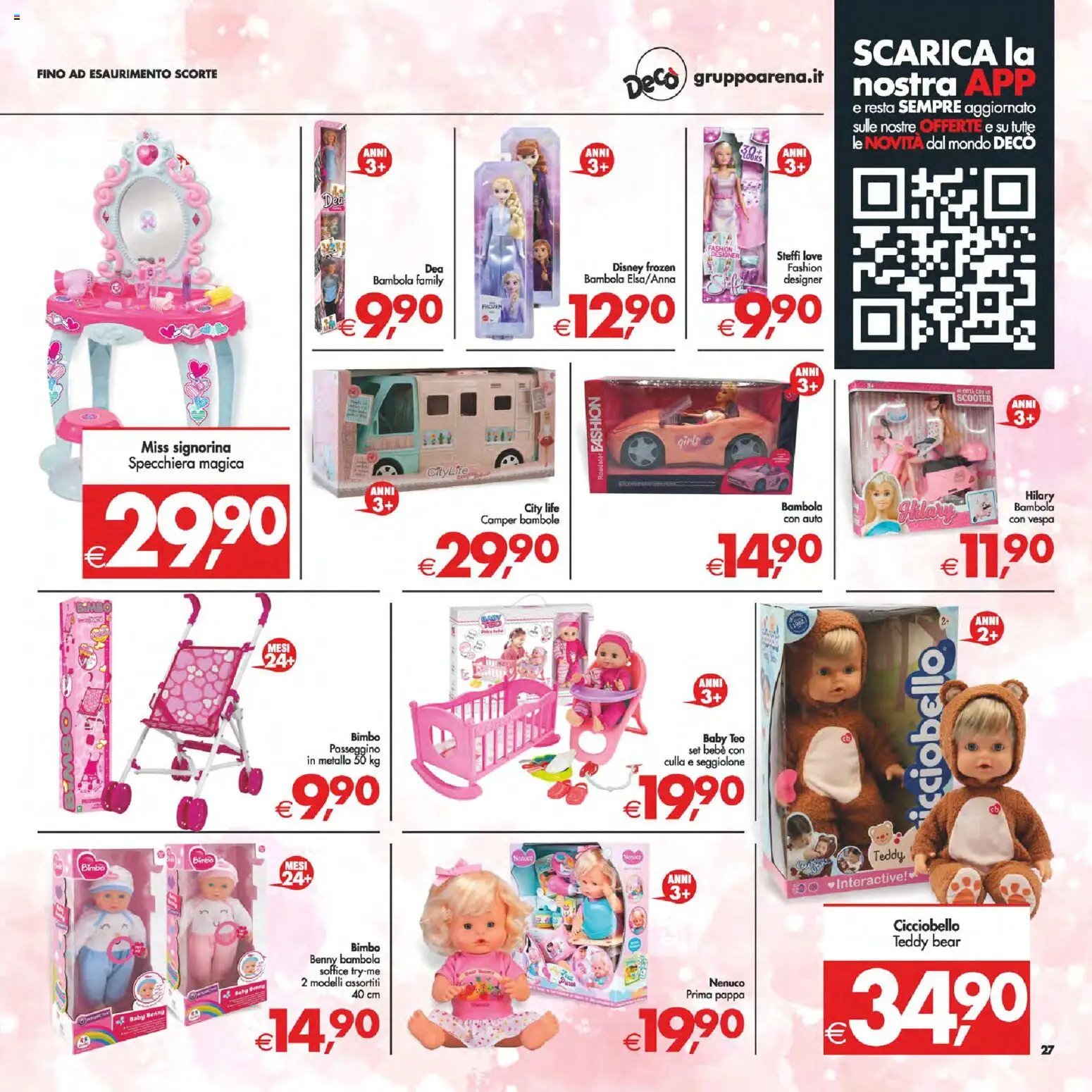 Volantino Decò del 24.10.2025 | Pagina: 32 | Prodotti: Culla, Passeggino
