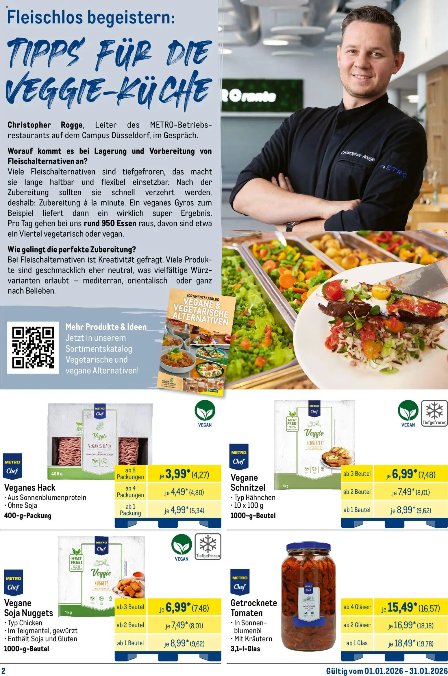 Metro  Monats-Menü – gültig ab 01.01.2026 | Seite: 2