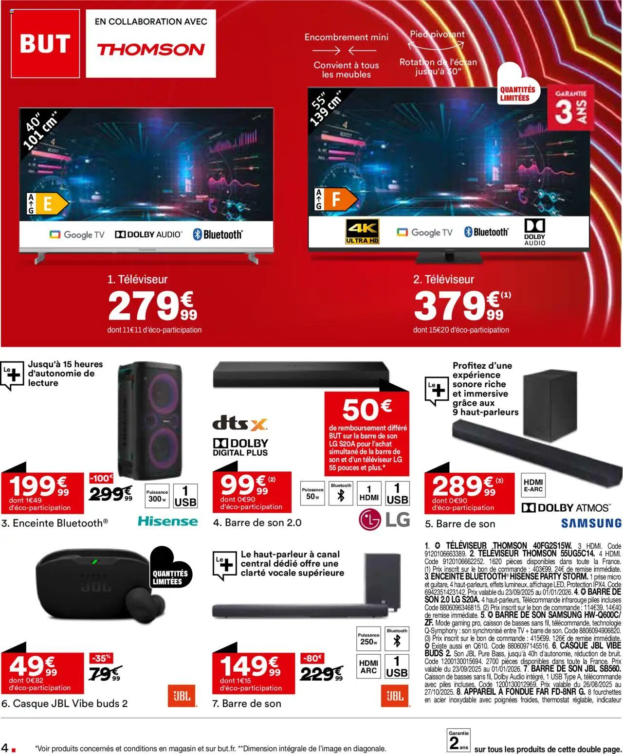 {H1} | Page: 4 | Produits: Fourchettes, USB, Casque JBL, Piles