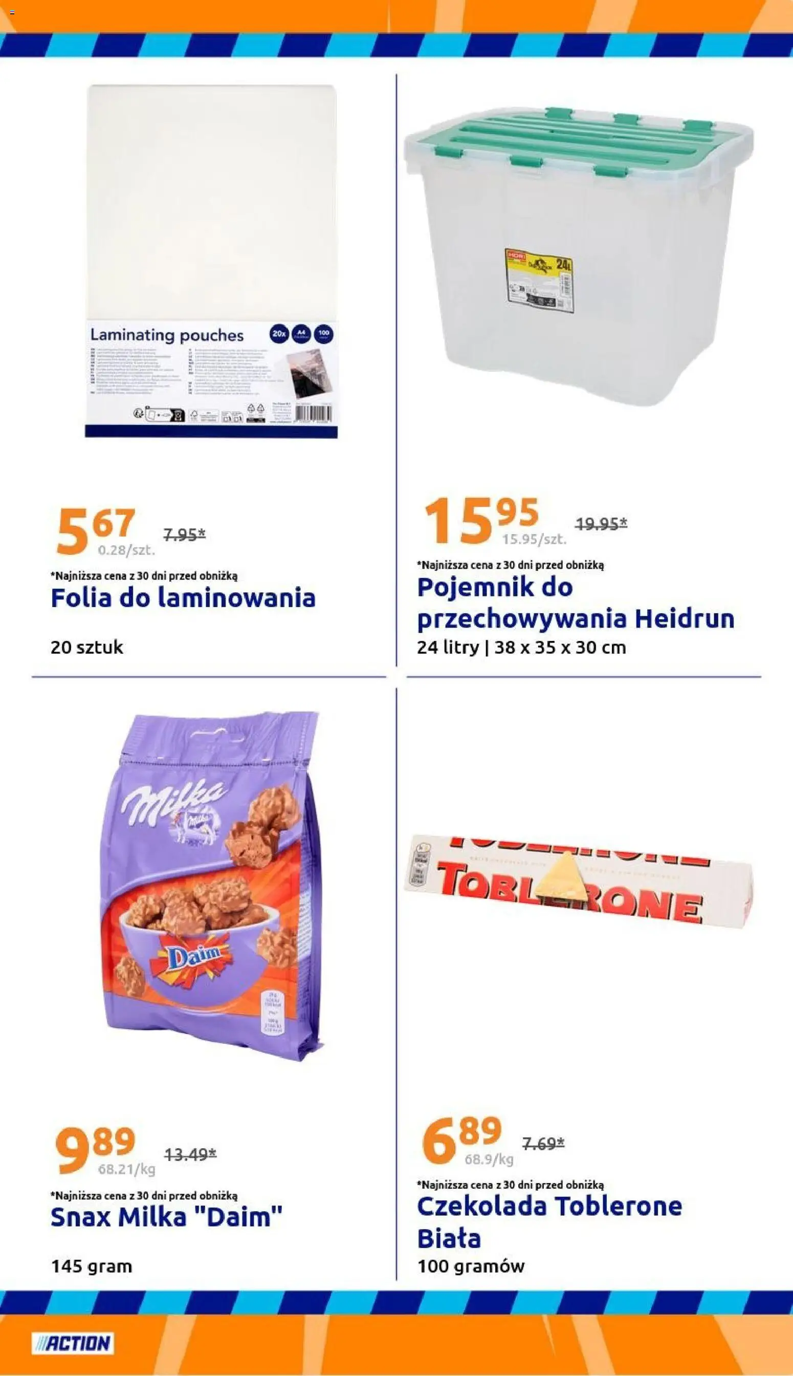 Action Gazetka od 14.01.2026 | Strona: 19 | Produkty: Toblerone, Milka, Czekolada