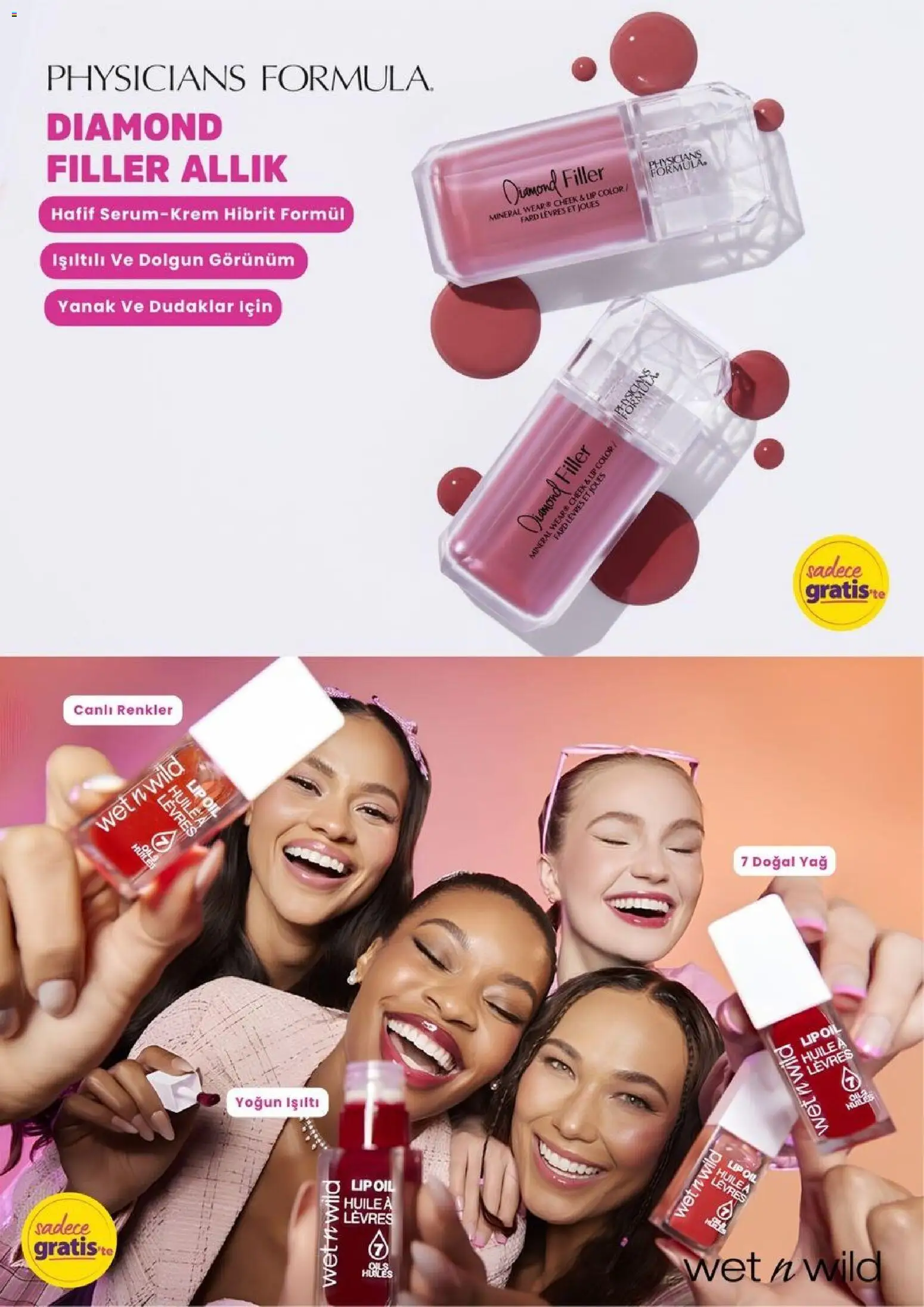 Gratis Katalog - 02.03.2026 tarihinden itibaren geçerlidir | Sayfa: 23 | Ürünler: Allık, Yağ