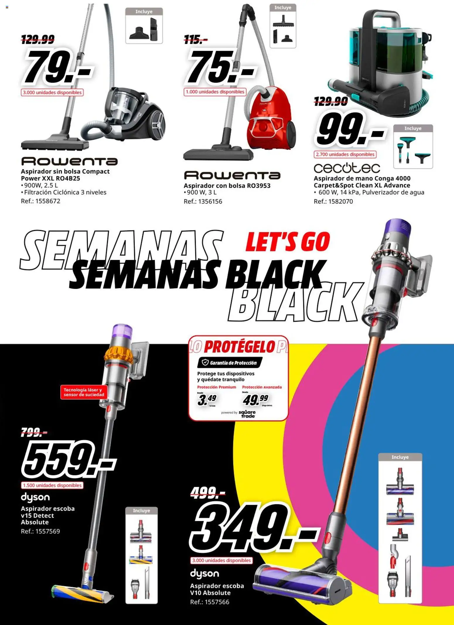 Media Markt Black Friday │ válido desde el 12.11.2025 | Página: 26 | Productos: Escoba, Bolsa, Aspirador