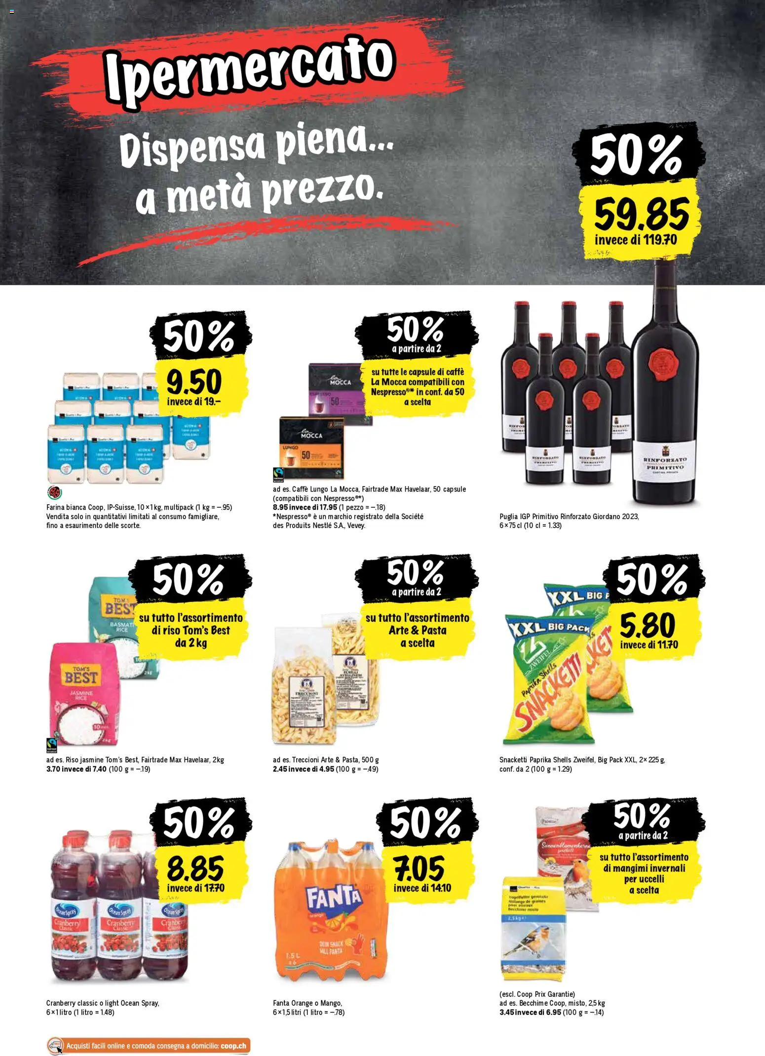 Coop - Una settimana di azioni – gültig ab 13.11.2025 | Seite: 23 | Produkte: Fanta, Pasta, Mango