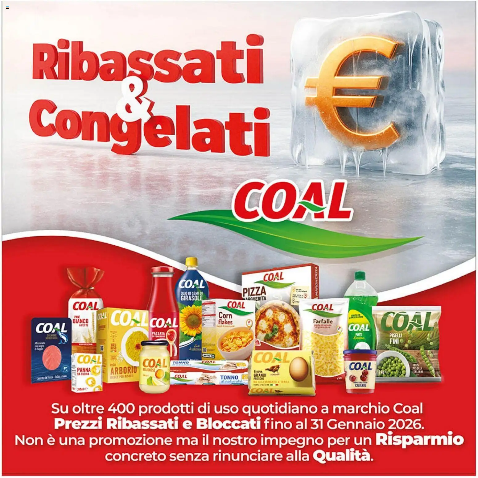Volantino Coal del 12.12.2025 | Pagina: 24 | Prodotti: Pizza, Panna, Maionese, Terra