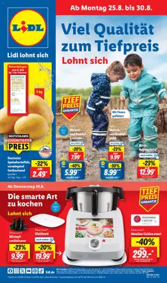Lidl Prospekt Gundelsheim	 gültig ab dem 25.08.2025