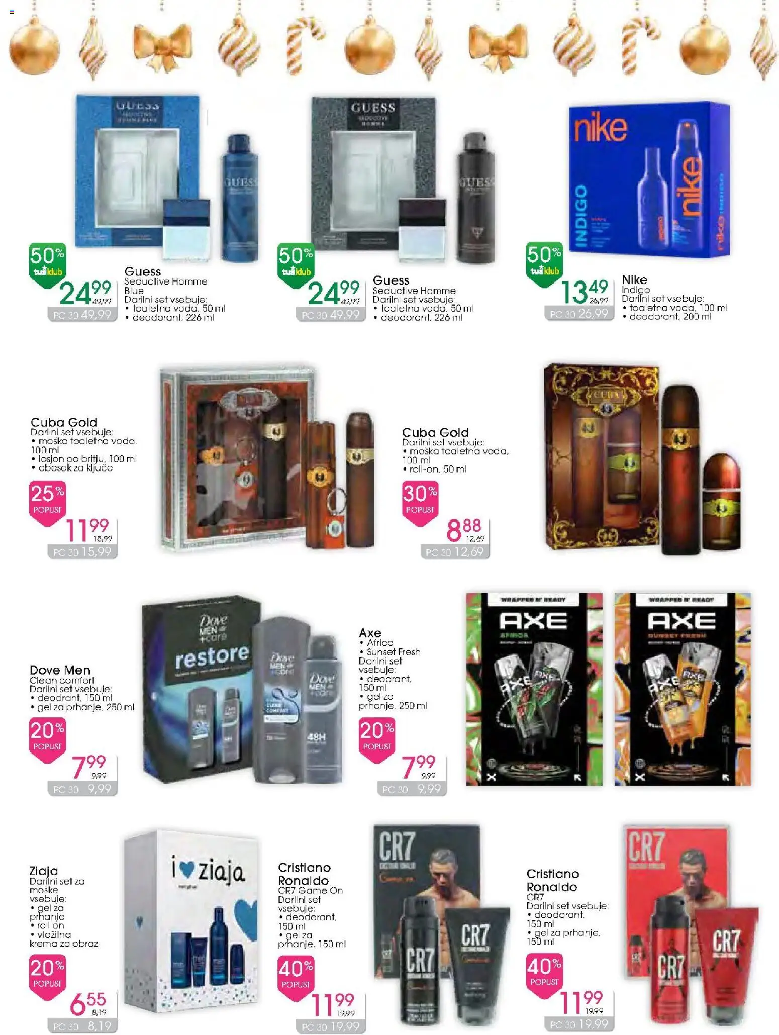 Novi Tuš drogerija katalog ponudbe – veljaven od 03.12.2025 | Stran: 15 | Izdelki: Gel za prhanje, Krema, Krema za obraz