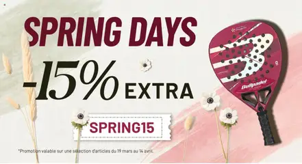 Offres - Prévisualisation de Padel Market valide à partir de 07.04.2026